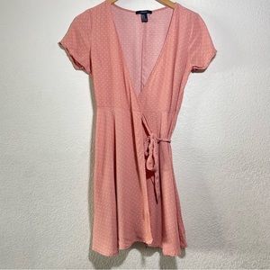 Forever 21 Pink Polka Dot Dress